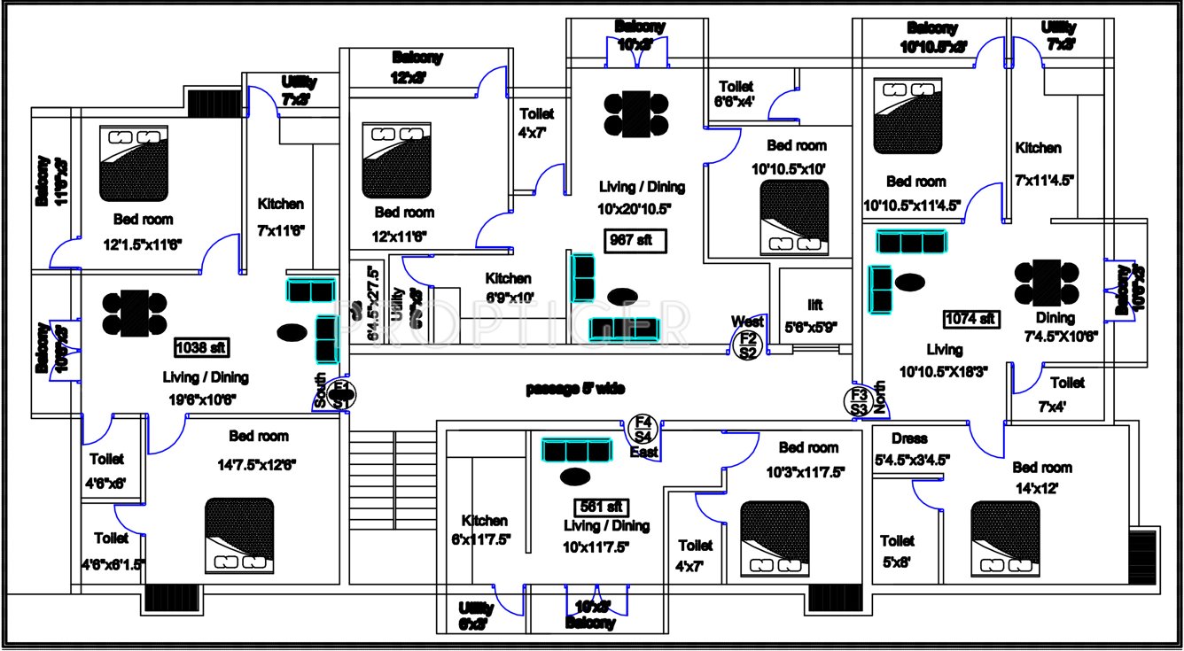 Images for Cluster Plan of Harini Aishwaryam