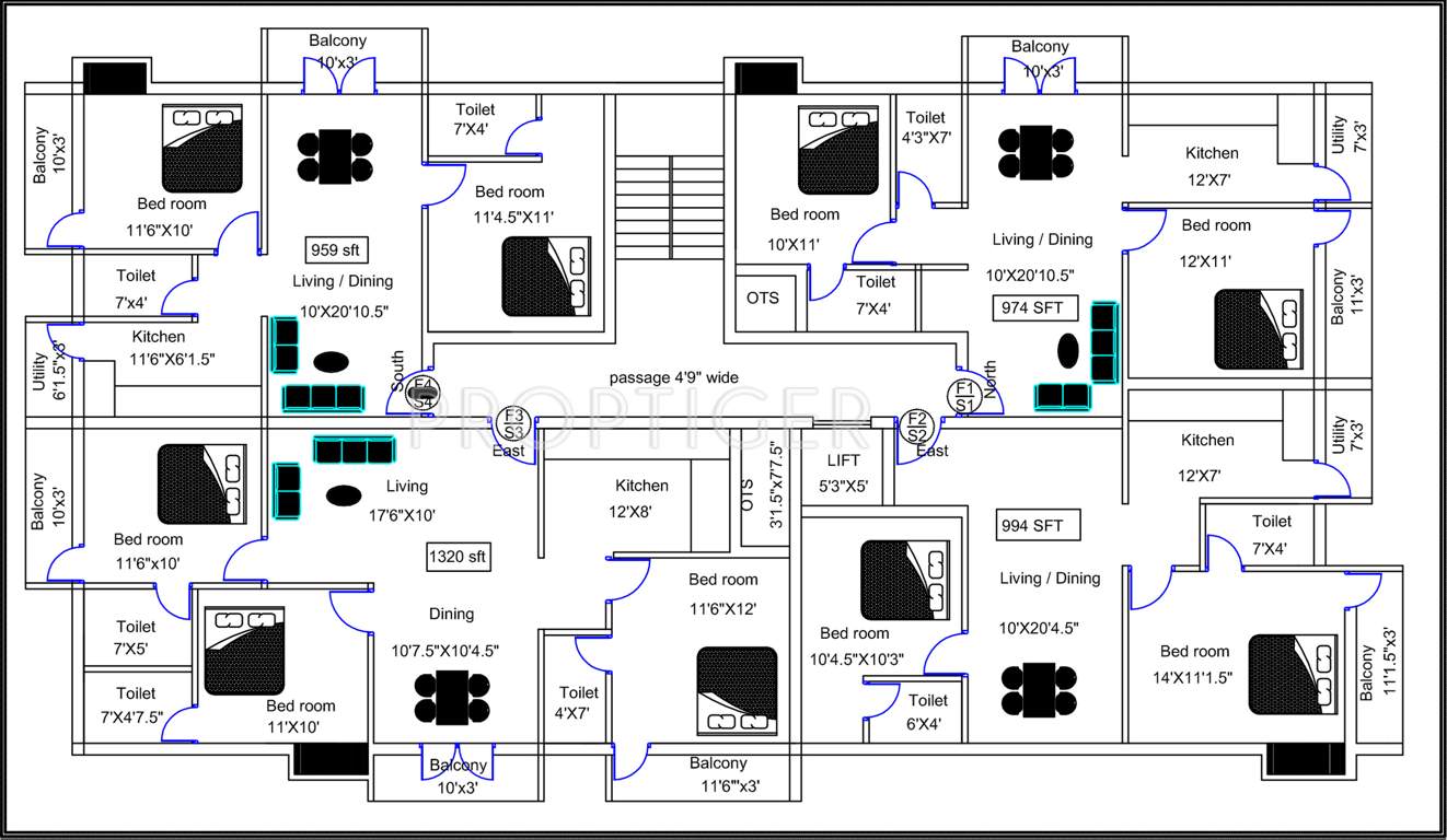Images for Cluster Plan of Harini Aishwaryam