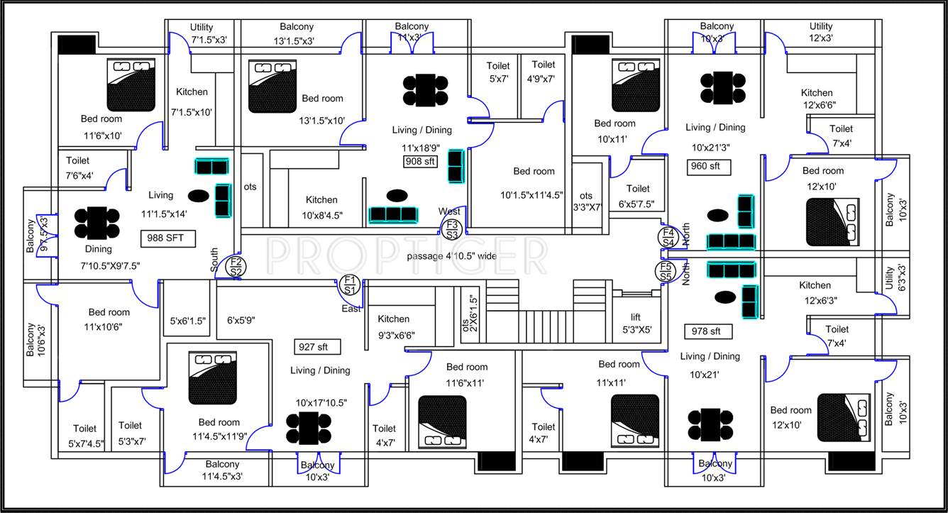 Images for Cluster Plan of Harini Aishwaryam