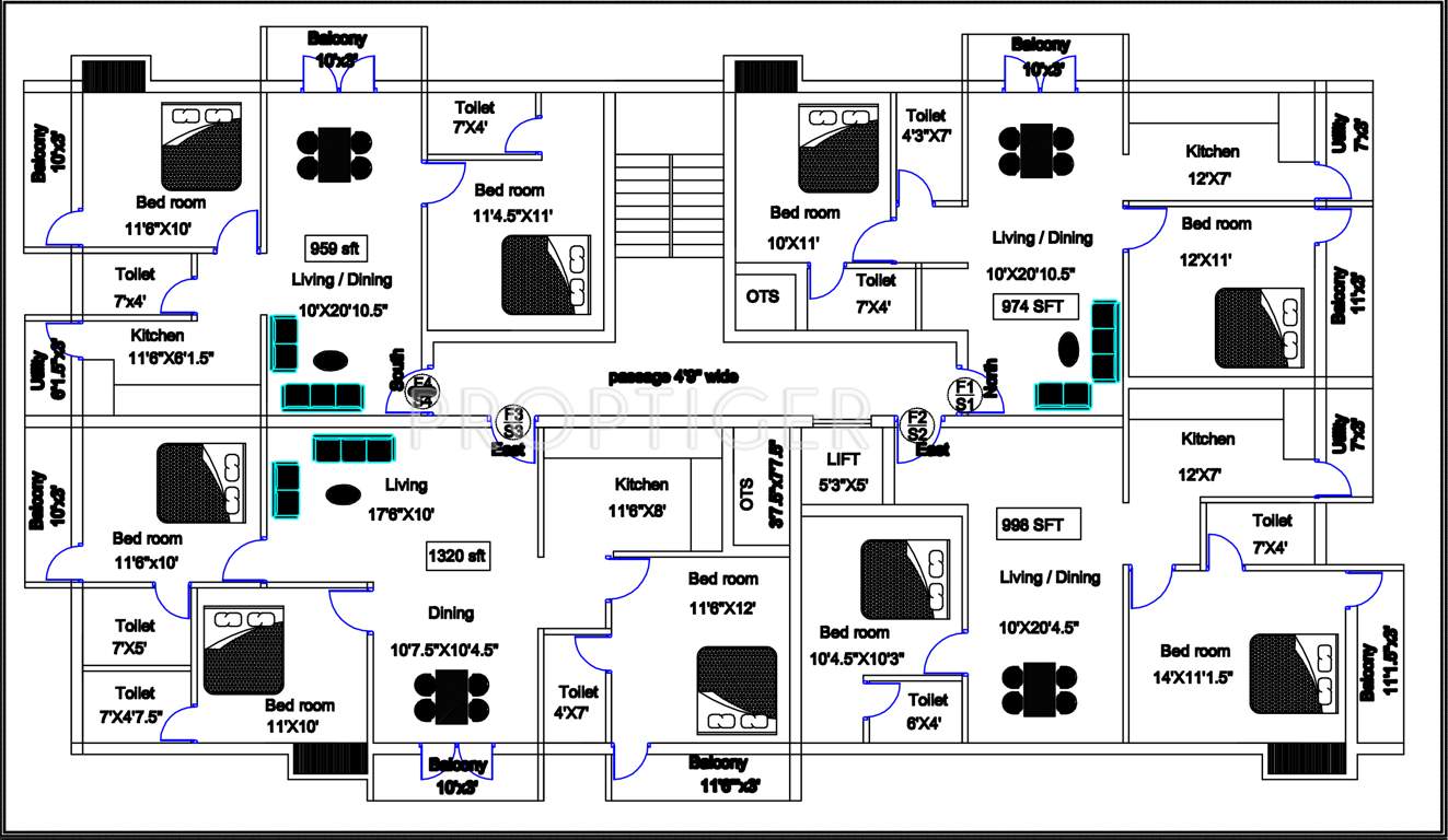Images for Cluster Plan of Harini Aishwaryam