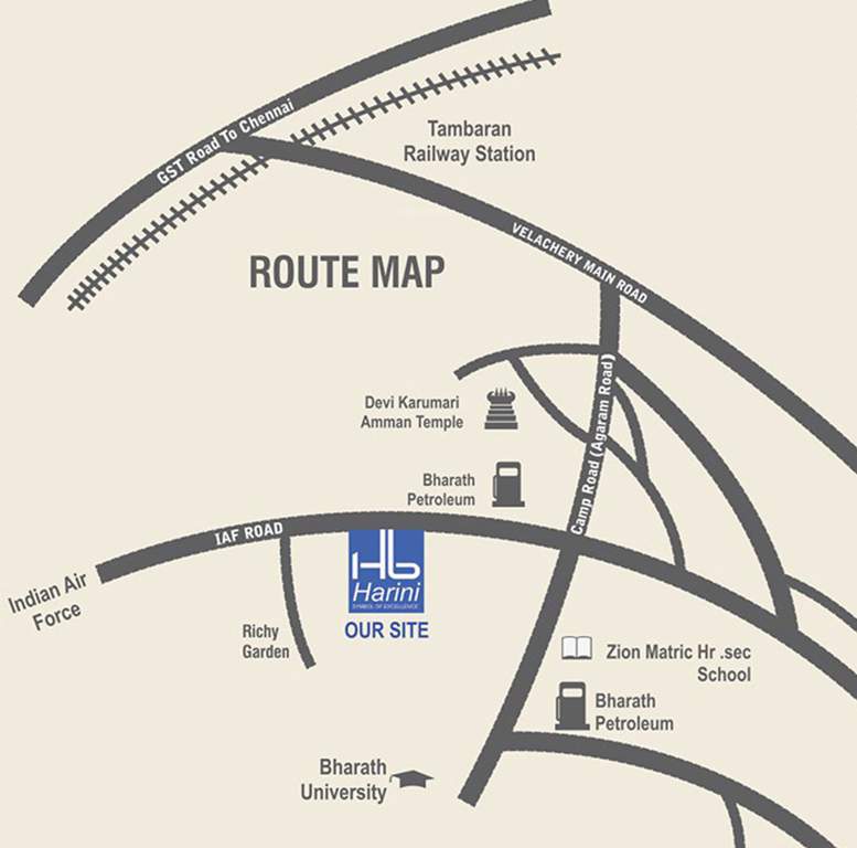 Images for Location Plan of Harini Aishwaryam