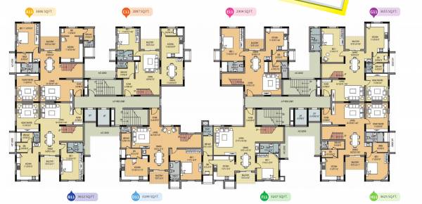  golden-square Golden Square Cluster Plan