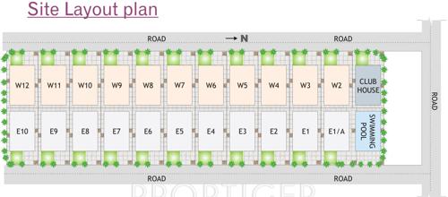  westend-villas Images for Layout Plan of Kribh Westend Villas