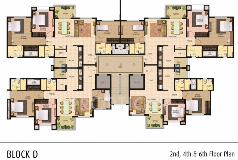 Images for Cluster Plan of Mantri The Square