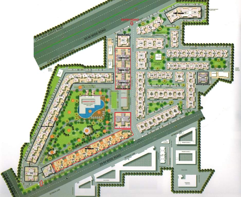 green parc 2 Images for Master Plan of Sare Green Parc 2