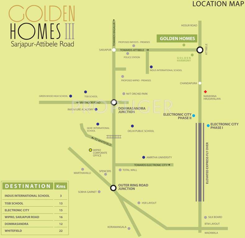  golden homes iii Images for Location Plan of Golden Golden Homes III