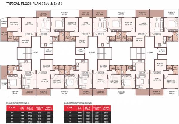 Images for Cluster Plan of Blue Skky Melon