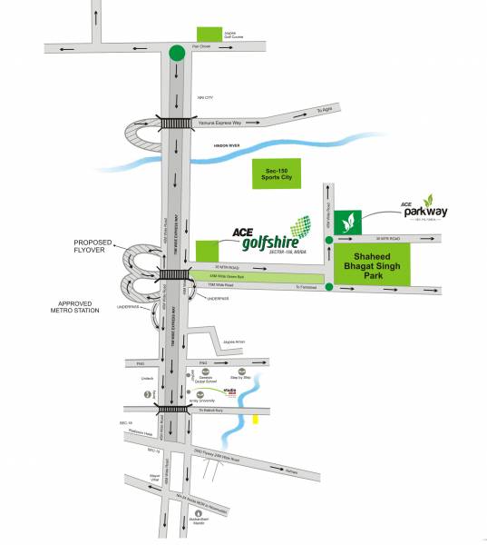  golfshire Location Plan