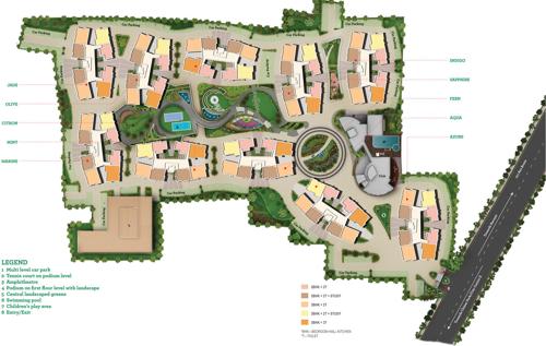  happyville Images for Layout Plan of Siddha Happyville