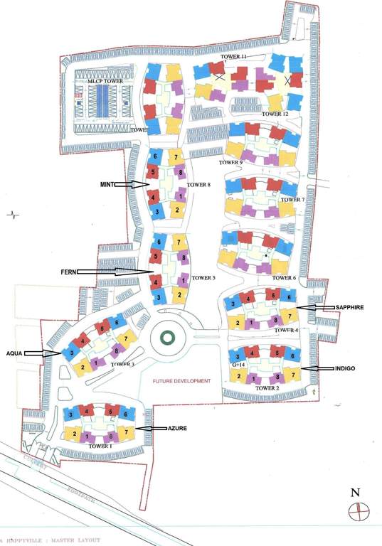 happyville Images for Master Plan of Siddha Happyville