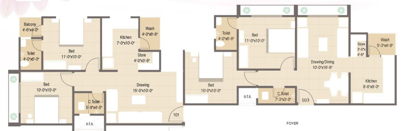  pushp Block A Cluster Plan