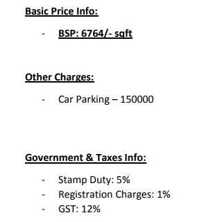 sea-view Time Linked Payment (TLP) Payment Plan