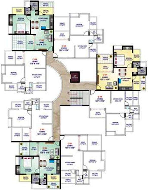 Images for Cluster Plan of F5 Realtors Green Crest