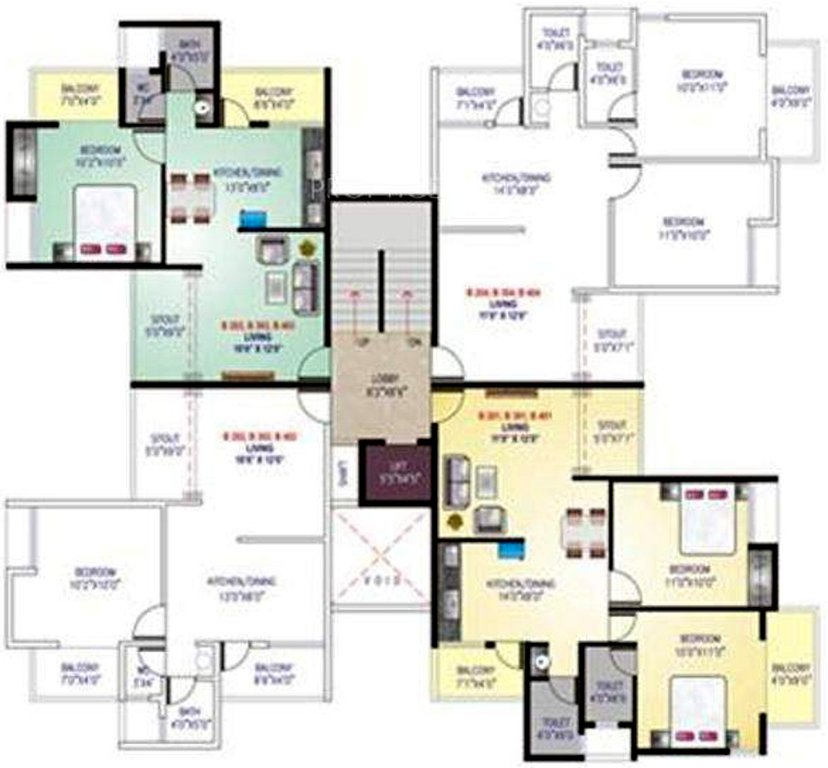 Images for Cluster Plan of F5 Realtors Green Crest