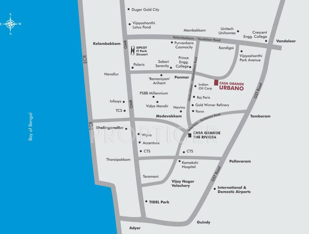 Images for Location Plan of Casagrand Urbano Phase 2