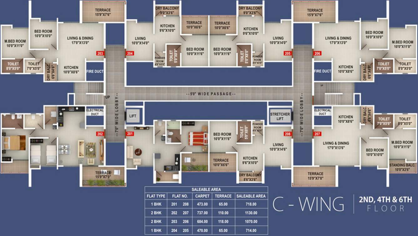 lawish Images for Cluster Plan of Gagan Lawish