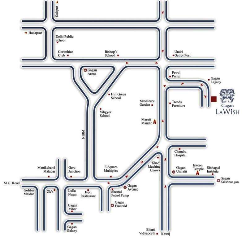 lawish Images for Location Plan of Gagan Lawish