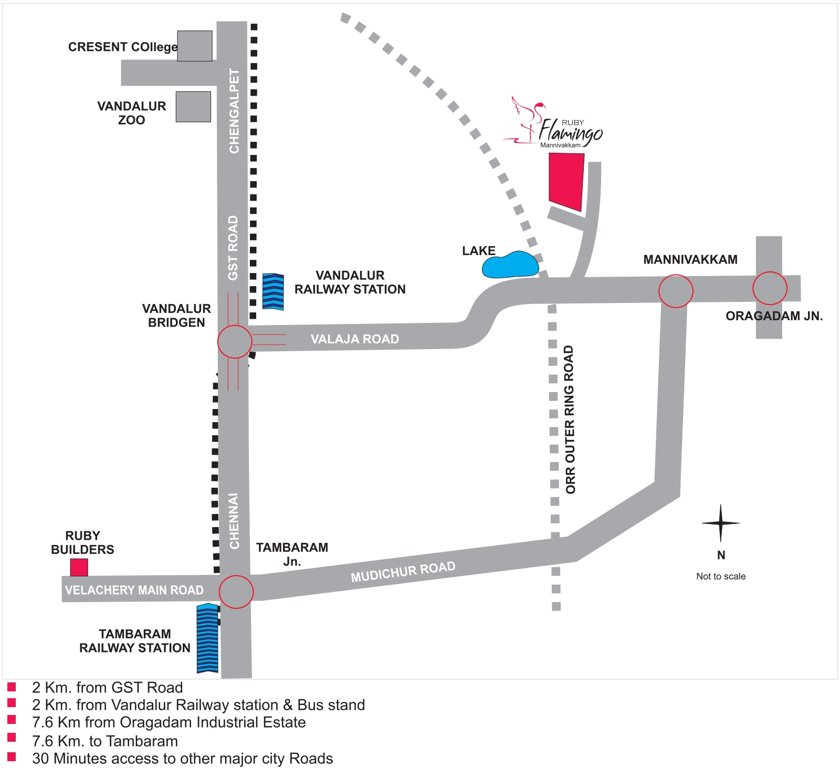  flamingo Images for Location Plan of Ruby Flamingo