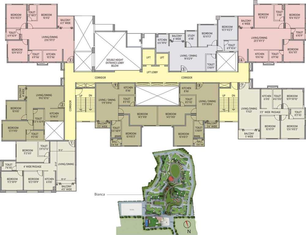 Images for Cluster Plan of Siddha Galaxia 2