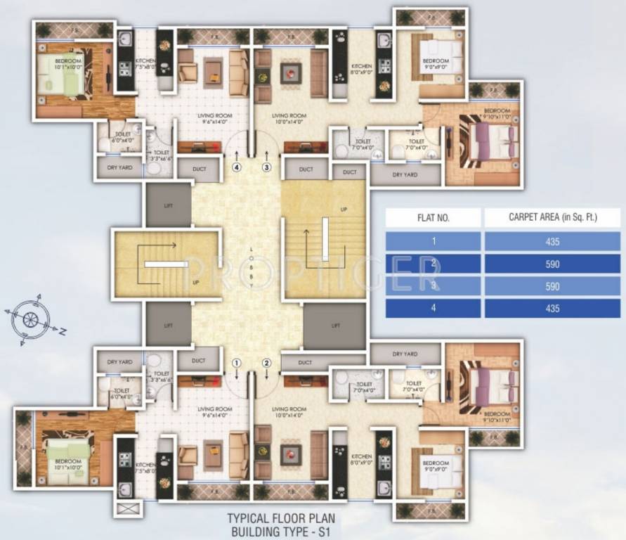 Images for Cluster Plan of Balaji Oasis