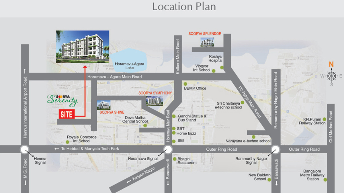  serenity Location Plan