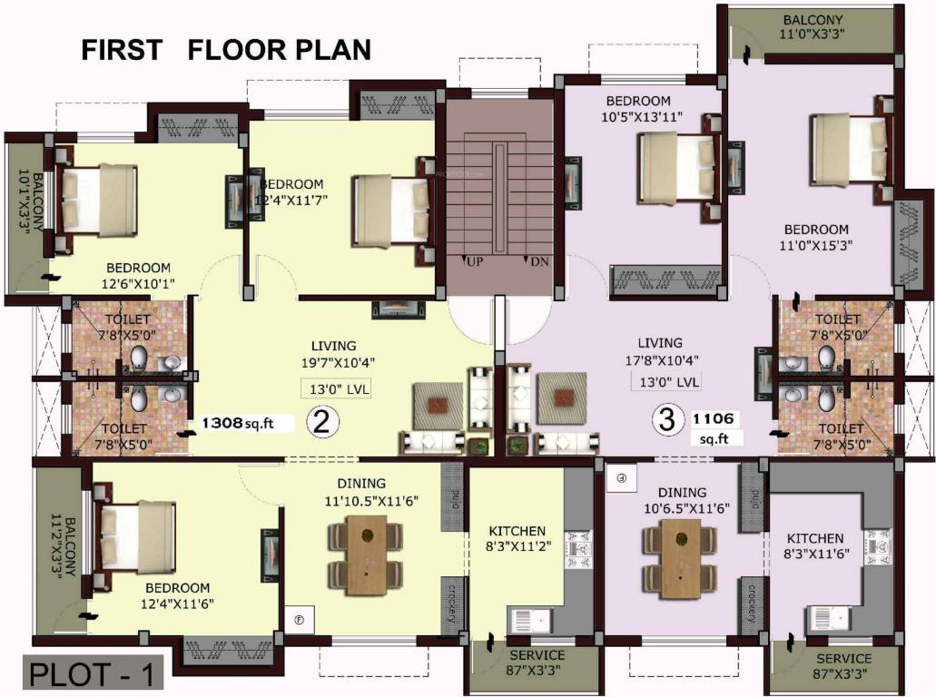 Images for Cluster Plan of Srivatsa Sri Guhan Enclave