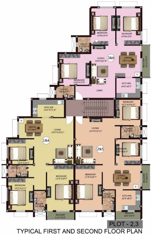 Images for Cluster Plan of Srivatsa Sri Guhan Enclave