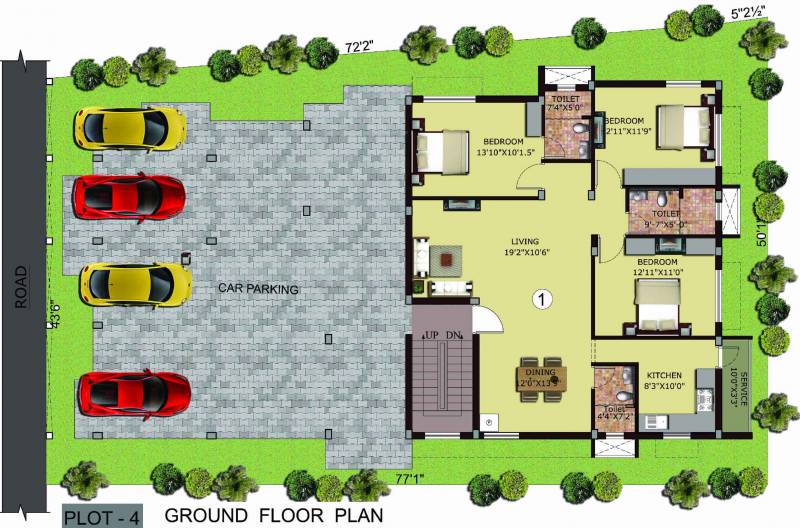 Images for Cluster Plan of Srivatsa Sri Guhan Enclave