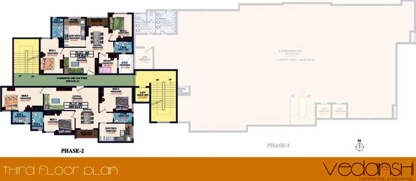 vedanshi Images for Cluster Plan of Shrusti Vedanshi