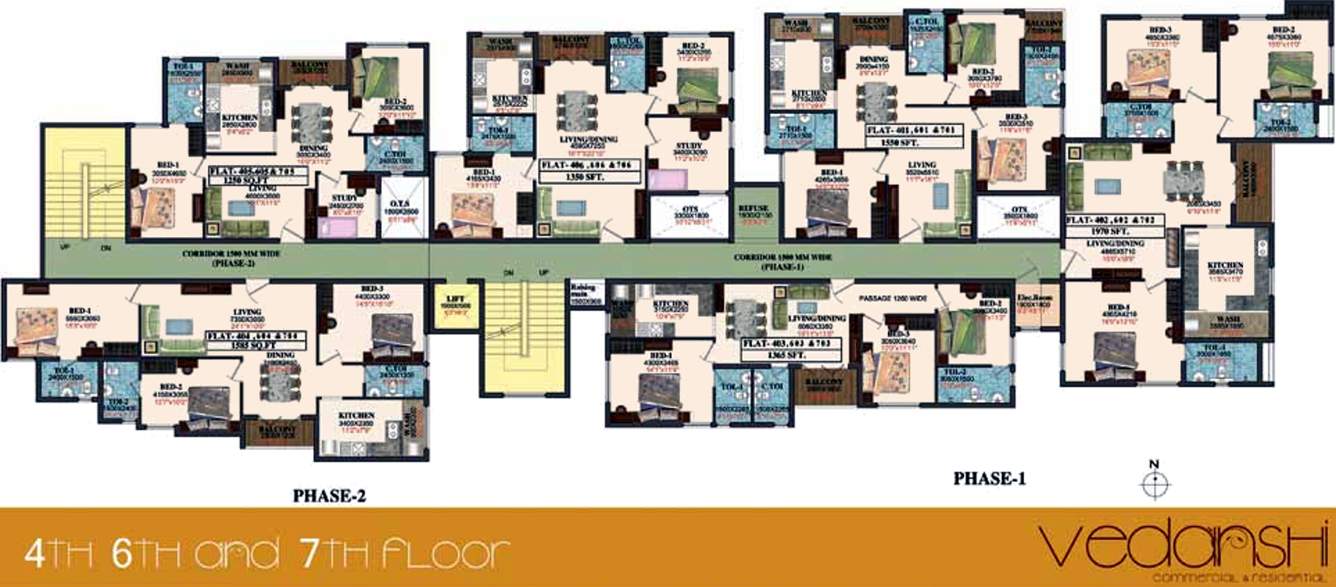 vedanshi Images for Cluster Plan of Shrusti Vedanshi
