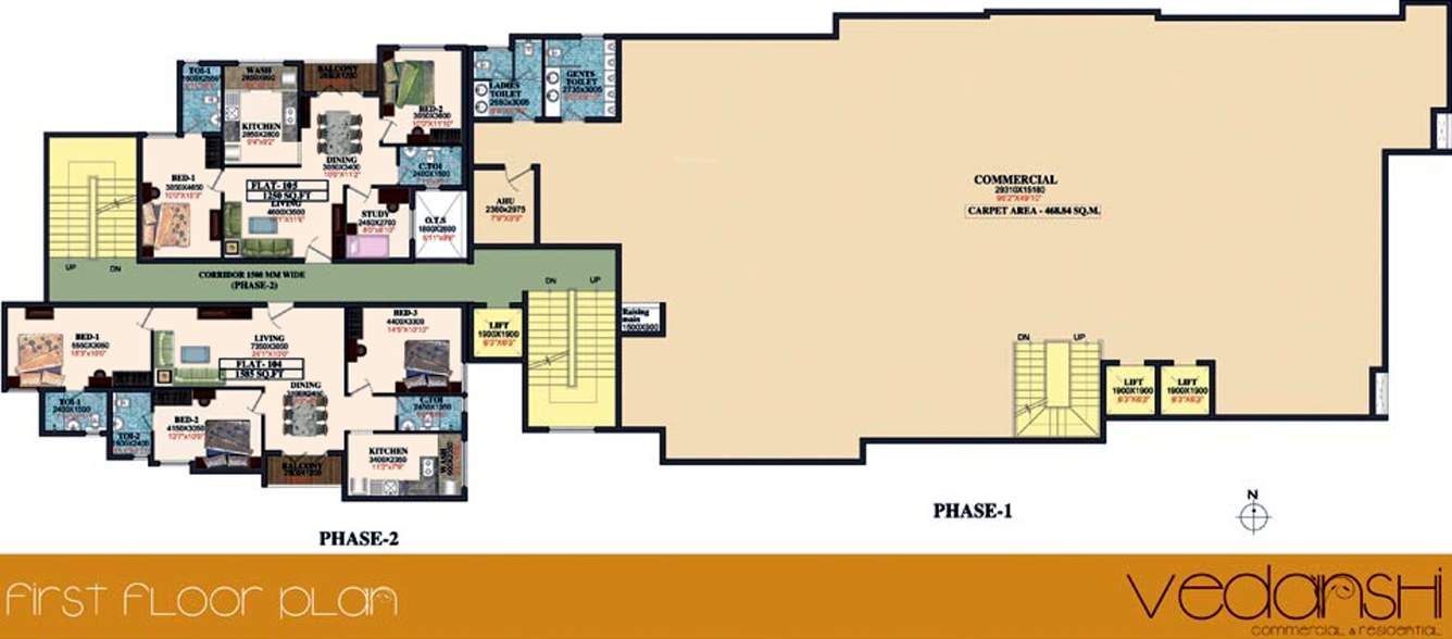 vedanshi Images for Cluster Plan of Shrusti Vedanshi