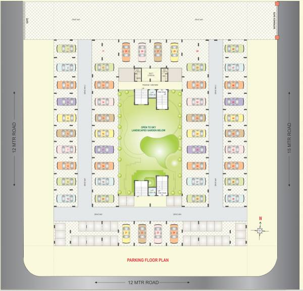 Images for Cluster Plan of Veddant Ganesh Shrishti