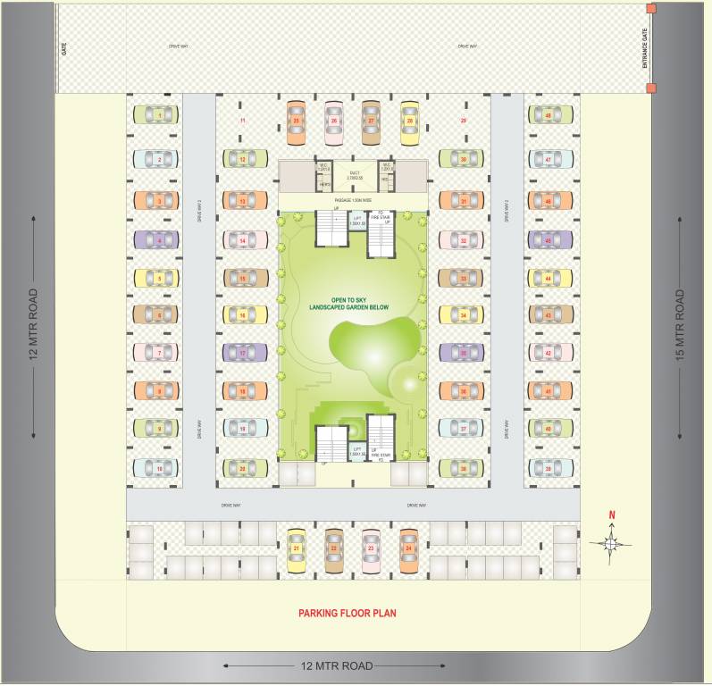 Images for Cluster Plan of Veddant Ganesh Shrishti