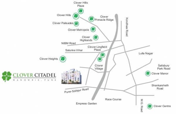  citadel Location Plan