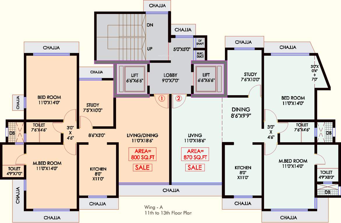  udaka heights Images for Cluster Plan of DLH Udaka Heights