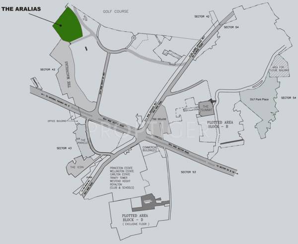 Images for Location Plan of DLF The Aralias