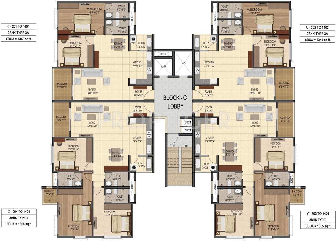 silver ripples Images for Cluster Plan of Sumadhura Silver Ripples