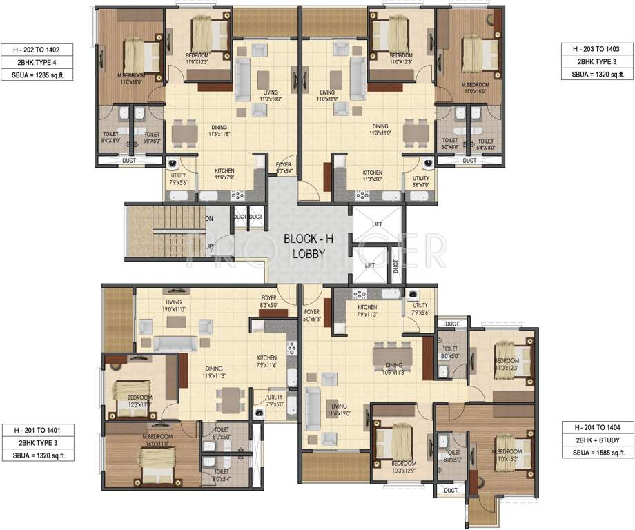 silver ripples Images for Cluster Plan of Sumadhura Silver Ripples