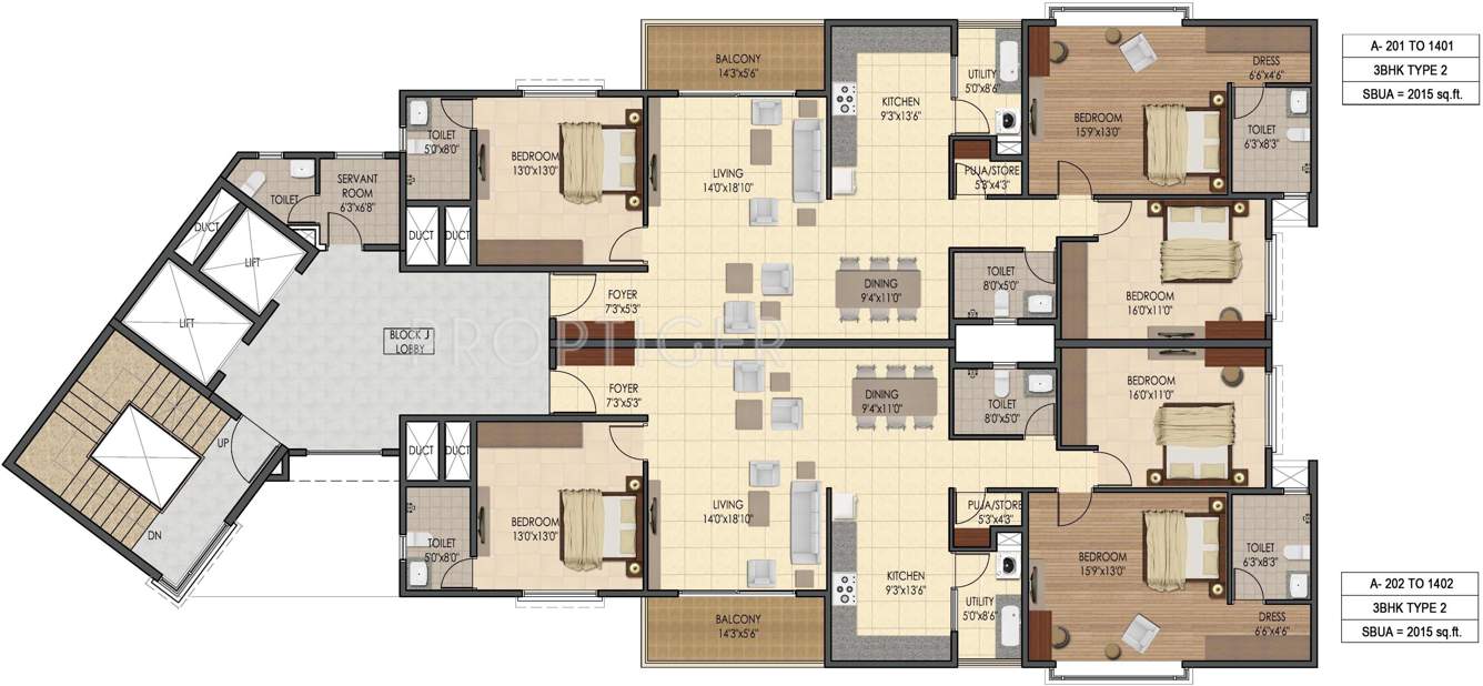 silver ripples Images for Cluster Plan of Sumadhura Silver Ripples