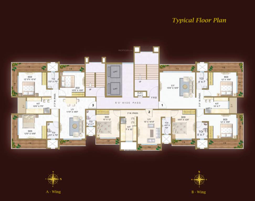  paradise Images for Cluster Plan of Navkar Paradise