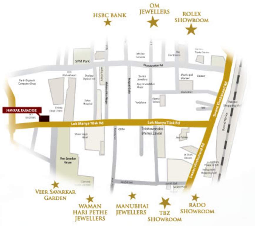  paradise Images for Location Plan of Navkar Paradise