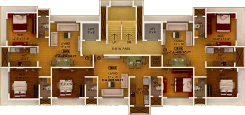 Images for Cluster Plan of Navkar Sajag CHS sajag-chs Images for Cluster Plan of Navkar Sajag CHS