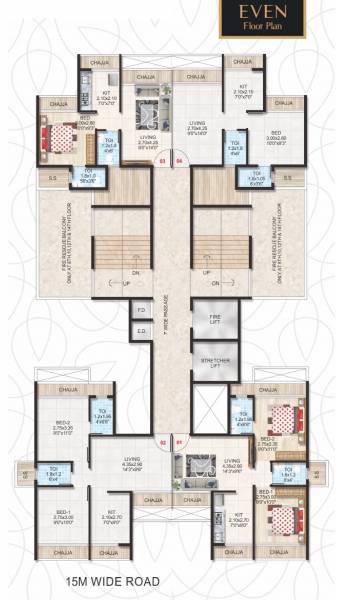  exotica Exotica Cluster Plan for 2nd Floor