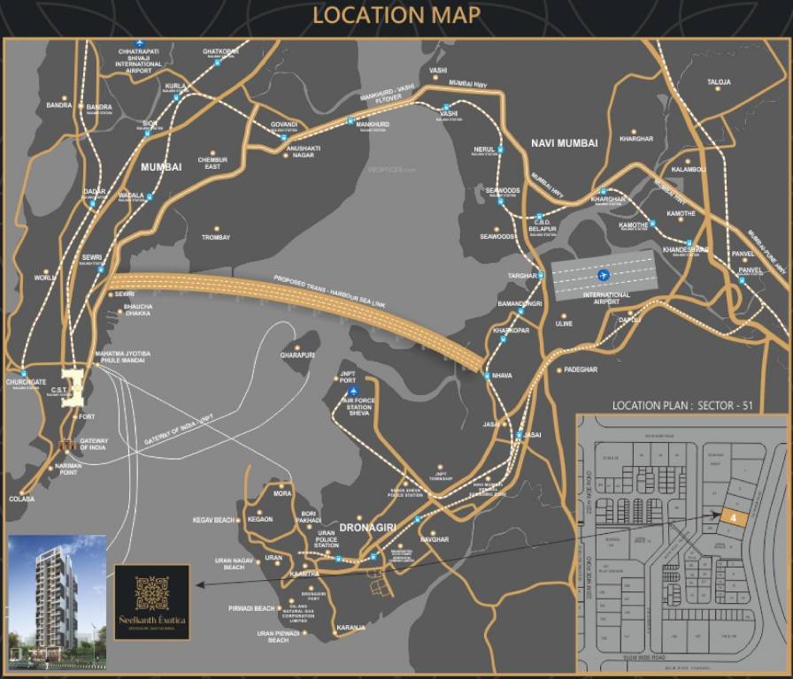  exotica Location Plan