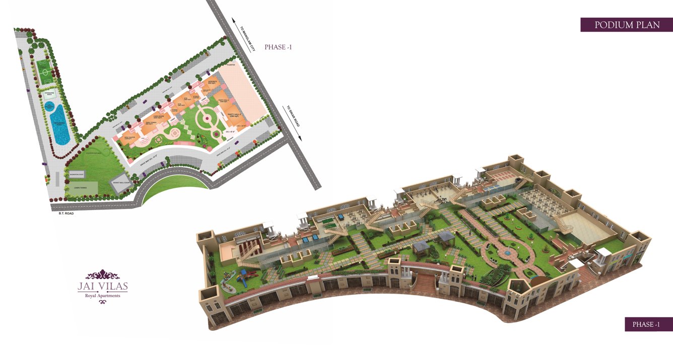  jai vilas Layout Plan