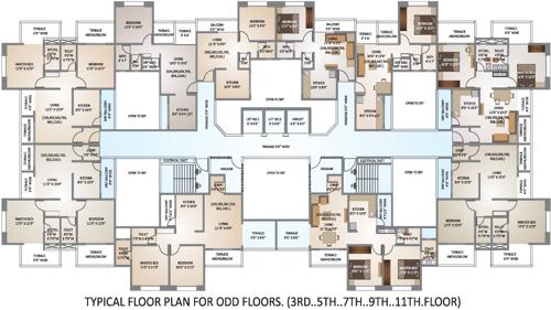  begonia Images for Cluster Plan of Kohinoor Begonia