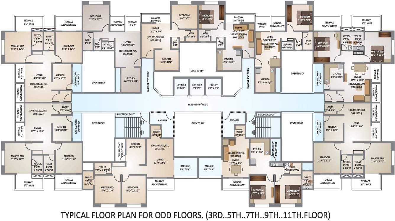  begonia Images for Cluster Plan of Kohinoor Begonia
