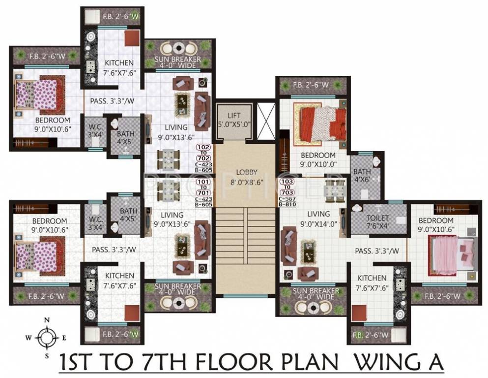 Images for Cluster Plan of Kohinoor Castles