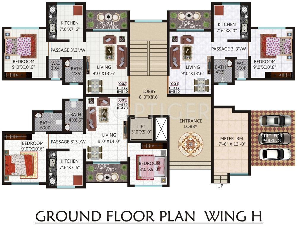 Images for Cluster Plan of Kohinoor Castles