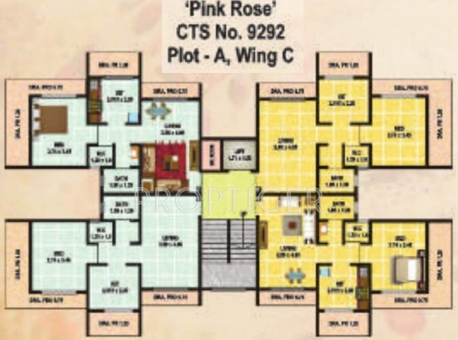 Images for Cluster Plan of GBK Group Vishwajeet Meadows